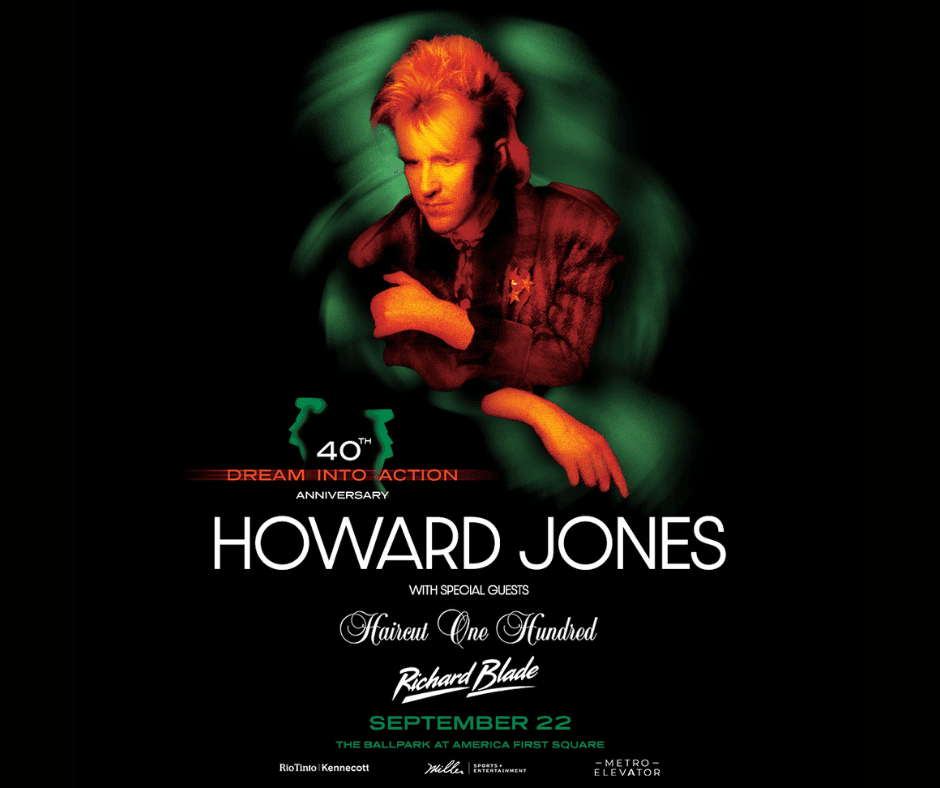 Howard Jones Concert Graphic