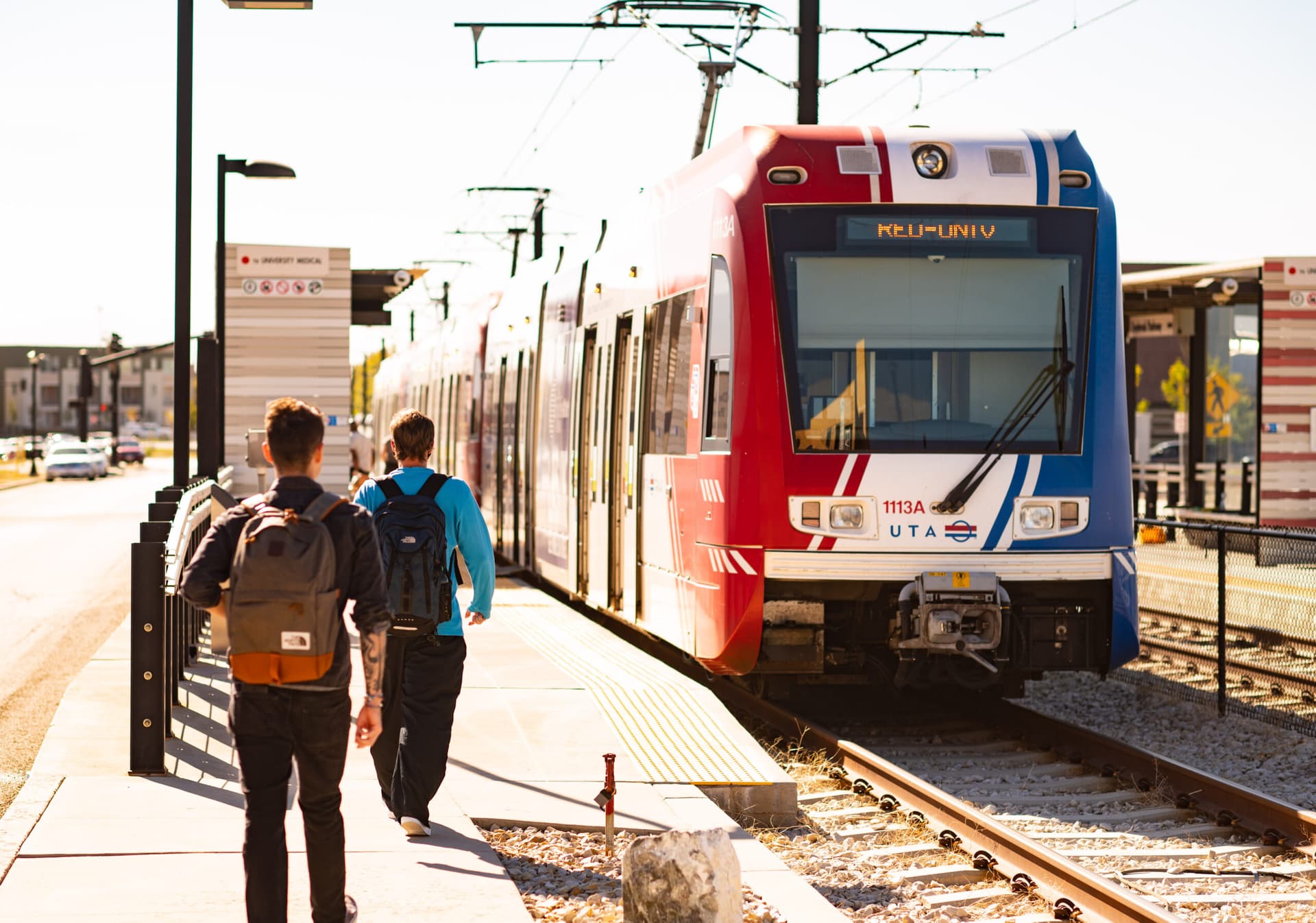 Trax South Jordan Downtown Station
