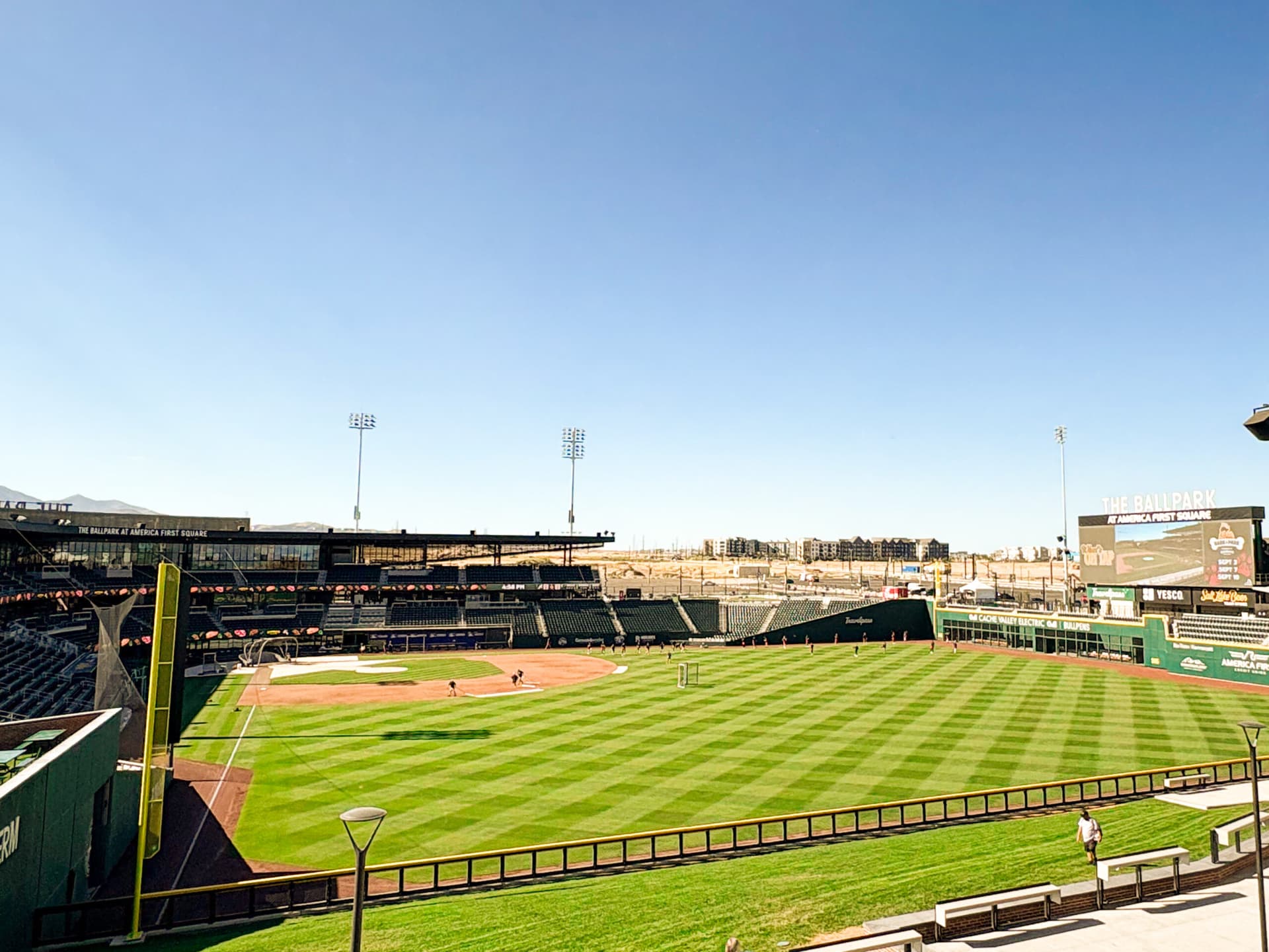 The Ballpark at America First Square- The Pennant View