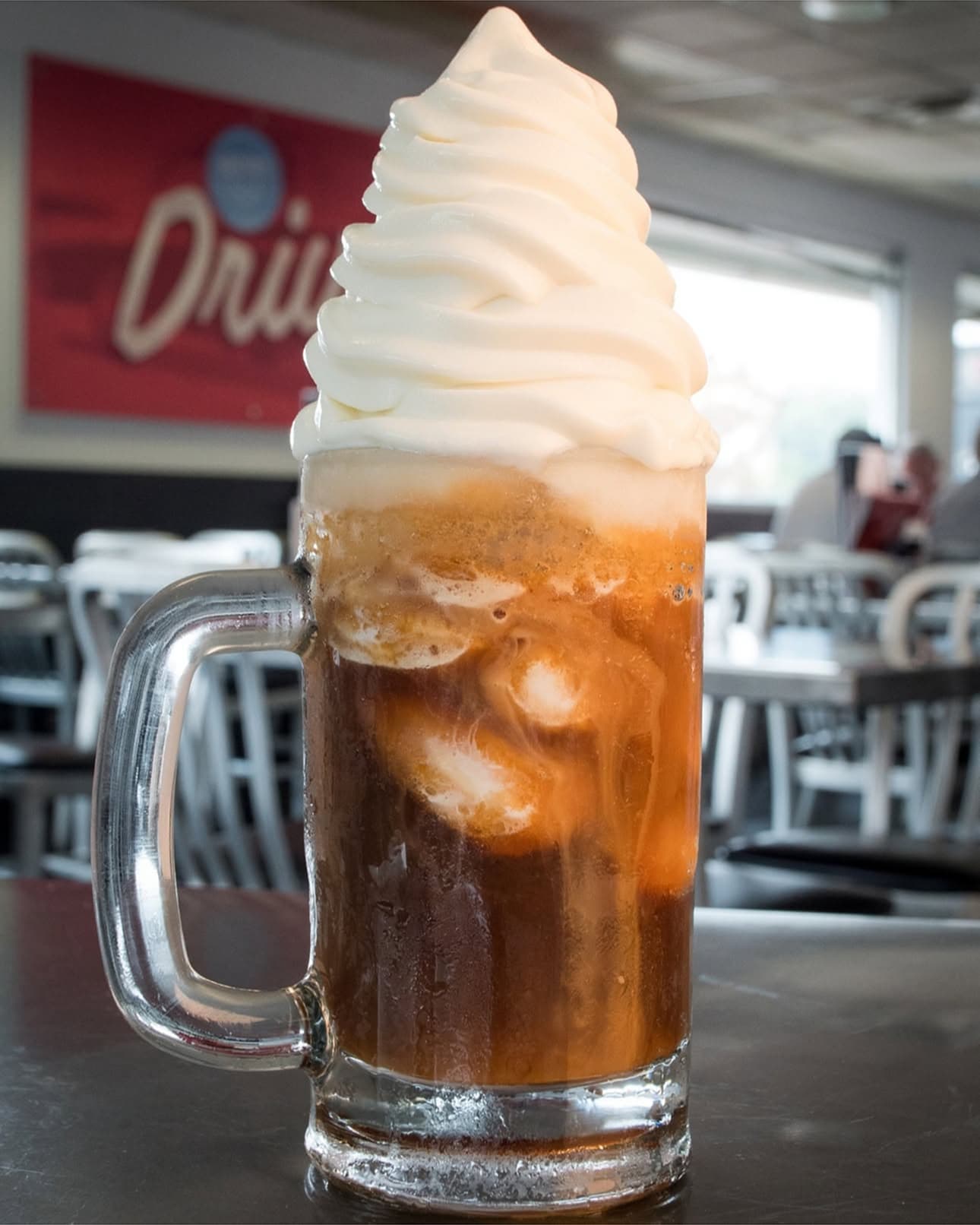Root beer float