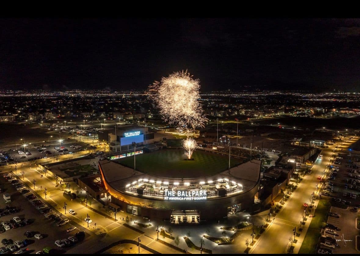The Ballpark at America First Square Fireworks